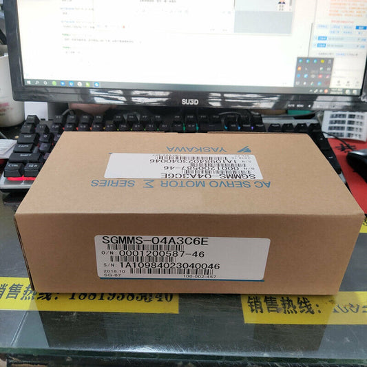 1PC New Yaskawa SGMMS-04A3C6E Servo Motor Expedited Shipping SGMMS04A3C6E