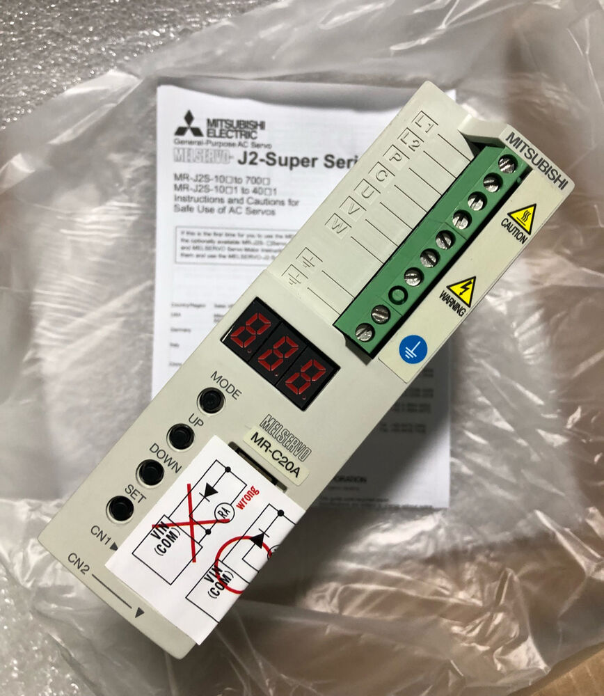1PC MITSUBISHI Servo Drive MR-C20A New In Box MRC20A Expedited Shipping DHL / UPS / FedEx