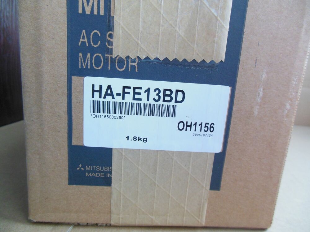 MITSUBISHI HA-FE13BD AC Servo Motor New In Box HAFE13BD Free Expedited Shipping DHL / UPS / FedEx