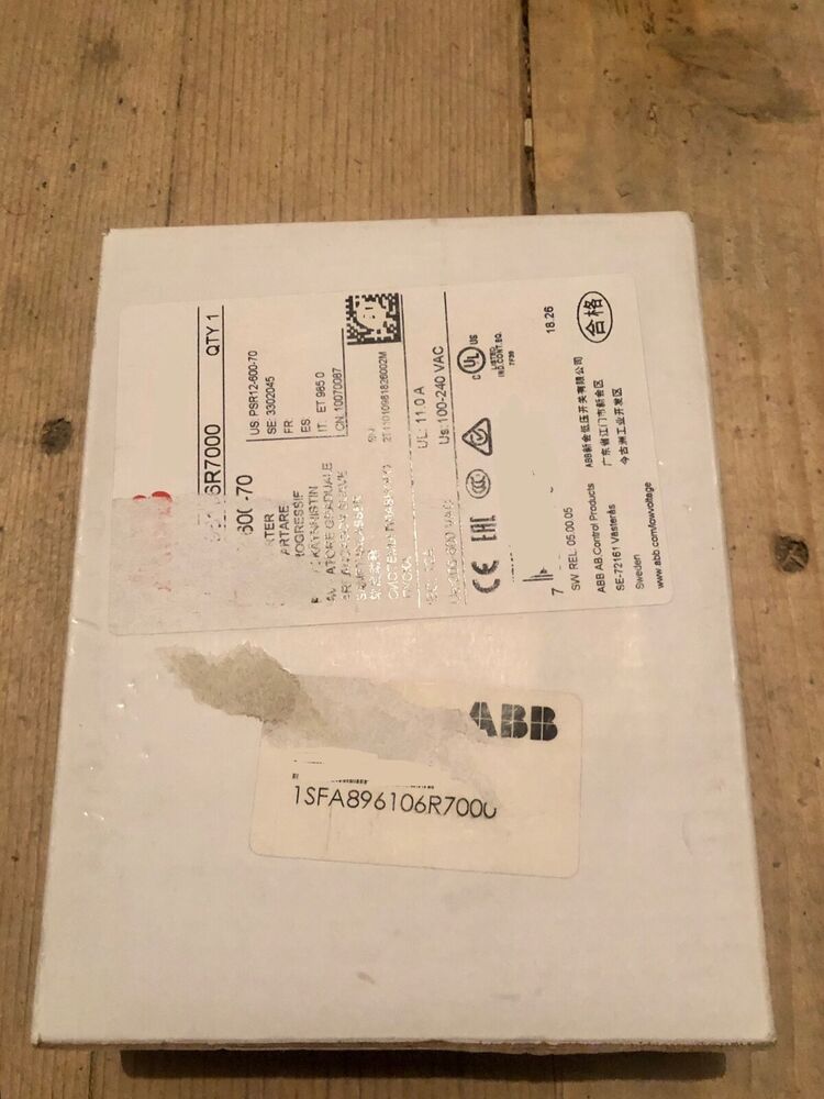 BRAND NEW ABB PSR12-600-70 1SFA896106R700 Soft Starter 5.5 kW | FREE SHIPPING
