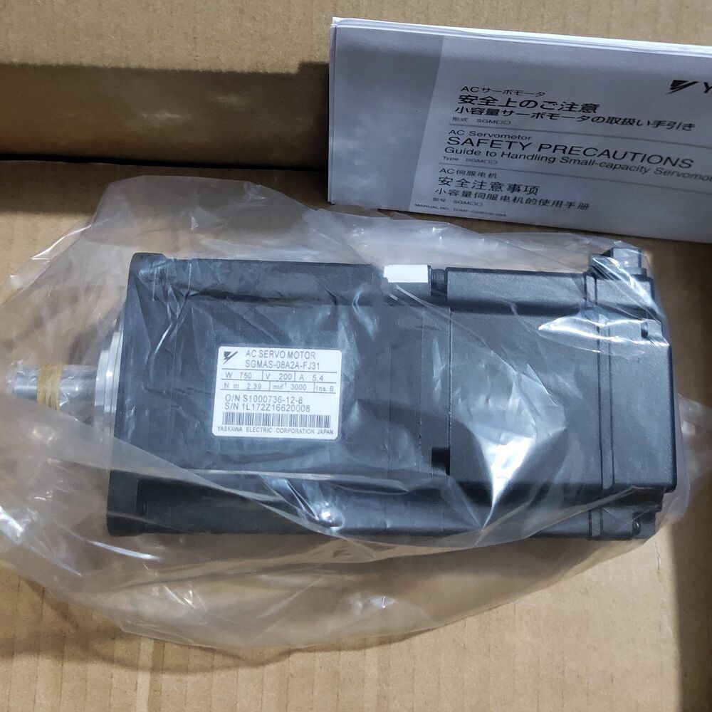 1PC New Yaskawa SGMAS-08A2A-FJ31 Servo Motor Expedited Shipping