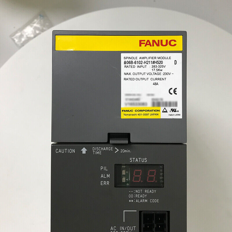 NEW ORIGINAL FANUC SERVO AMPLIFIER A06B-6102-H211#H520 FREE EXPEDITED SHIPPINGDHL / UPS / FedEx