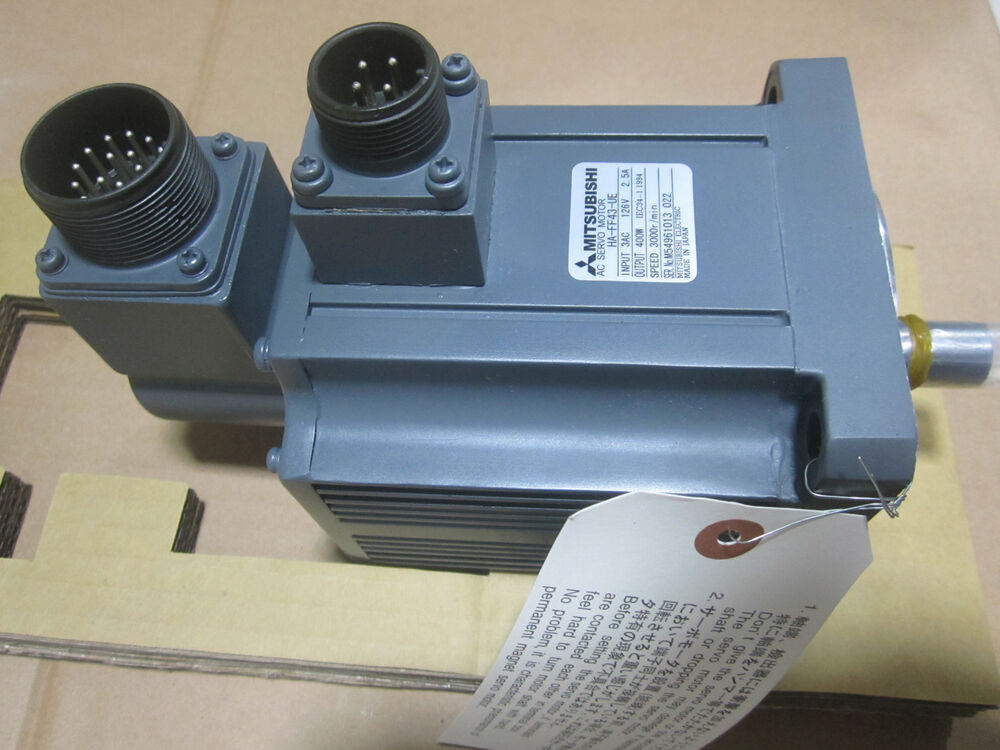 1PC MITSUBISHI HA-FF43-UE Servo Motor New In Box HAFF43UE Expedited Shipping DHL / UPS / FedEx