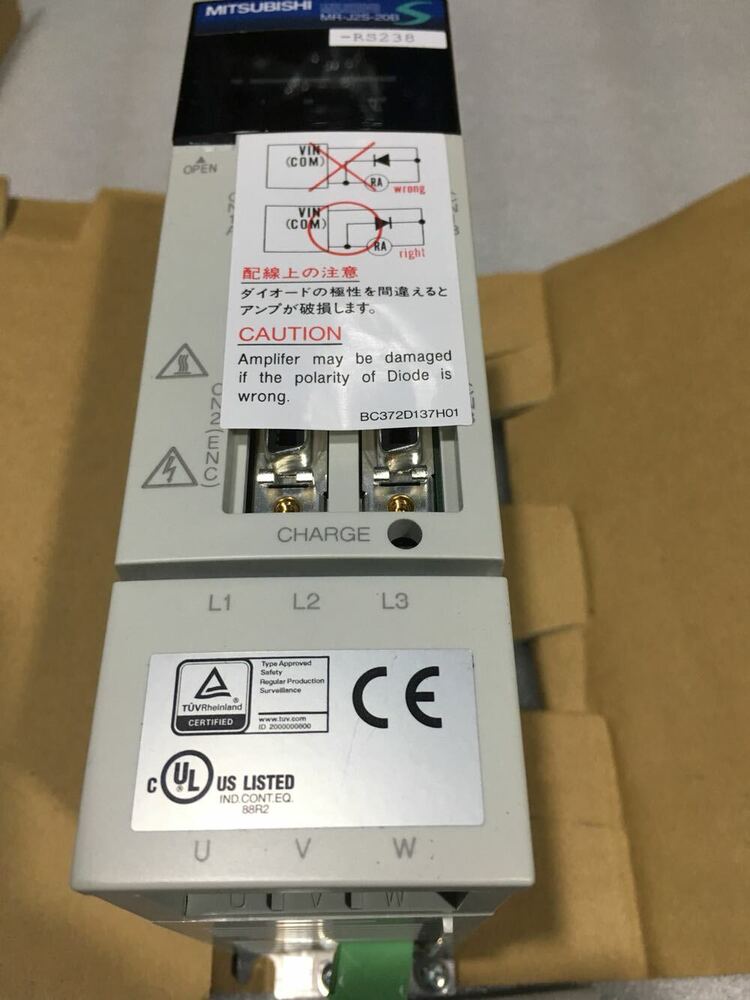 NEW MITSUBISHI AC SERVO DRIVER MR-J2S-20B-RS238 FREE EXPEDITED SHIPPING DHL / UPS / FedEx