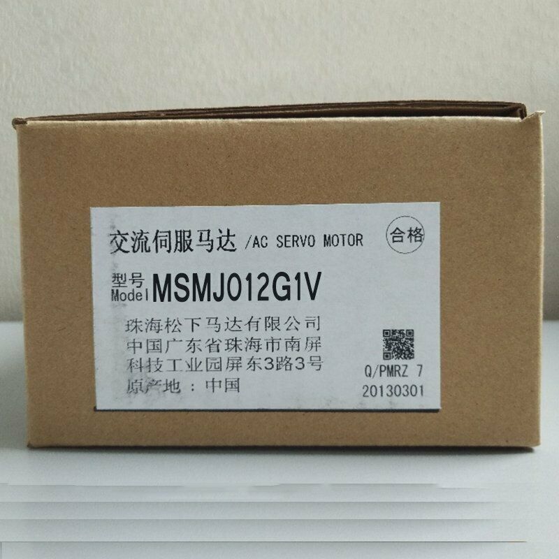 1PC New In Box Panasonic MSMJ012G1V Servo Motor Expedited Shipping
