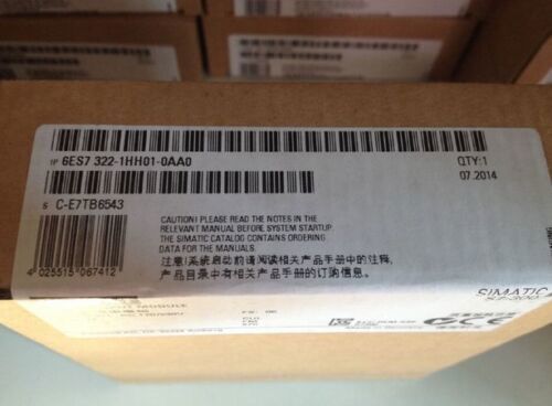 One Siemens 6ES7 323-1BL00-0AA0 6ES7323-1BL00-0AA0 New In Box Expedited DHL / UPS / FedEx