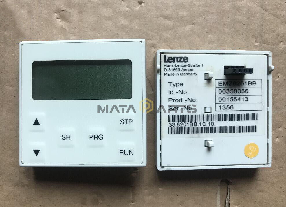 One USED LENZE EMZ8201BB Operator Panel EMZ8201-BB for EVF8200 Series Inverter