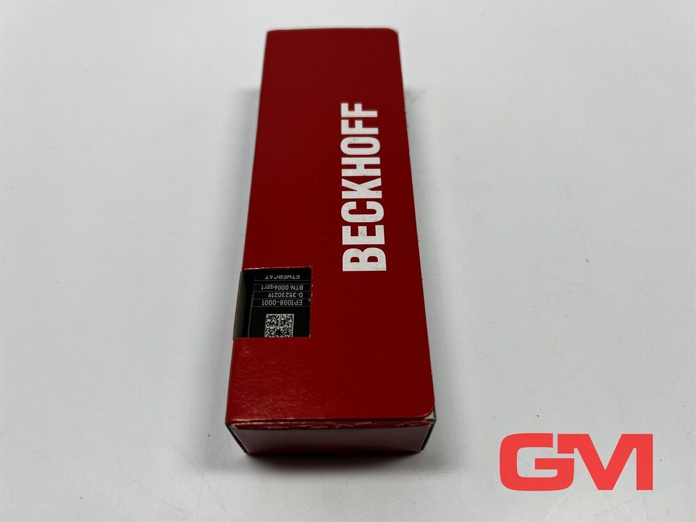 Beckhoff Ethercat Box EP1008-0001 8-Kanal-Digital-Eingang 24VDC 3ms M8