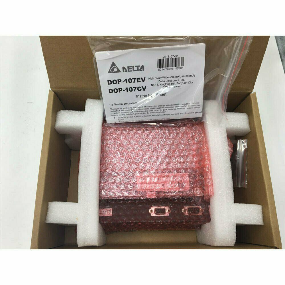 1PC New Delta DOP-107EV HMI Touch Screen DOP107EV Expedited Shipping DHL / UPS / FedEx