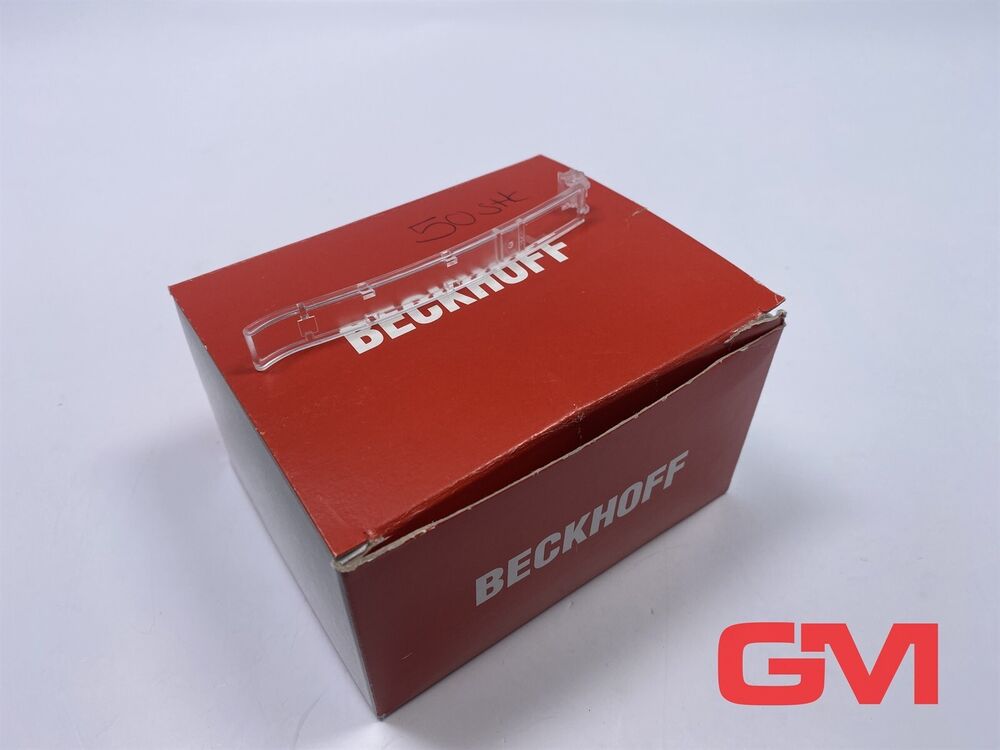 Ve 50x Beckhoff Pluggable Beschriftungsabdeckung BZ3200 Label Cover
