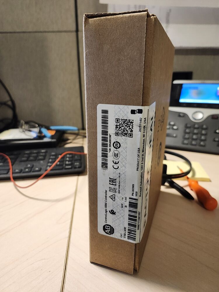 Allen-Bradley 1756-L83E ControlLogix 5580 Controller DHL / UPS / FedEx