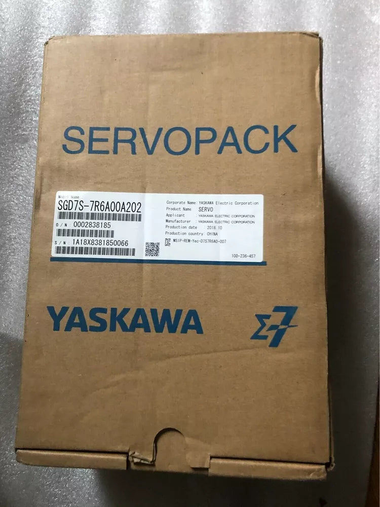 1PC New Yaskawa SGD7S-7R6A00A202 Servo Driver Expedited Shipping
