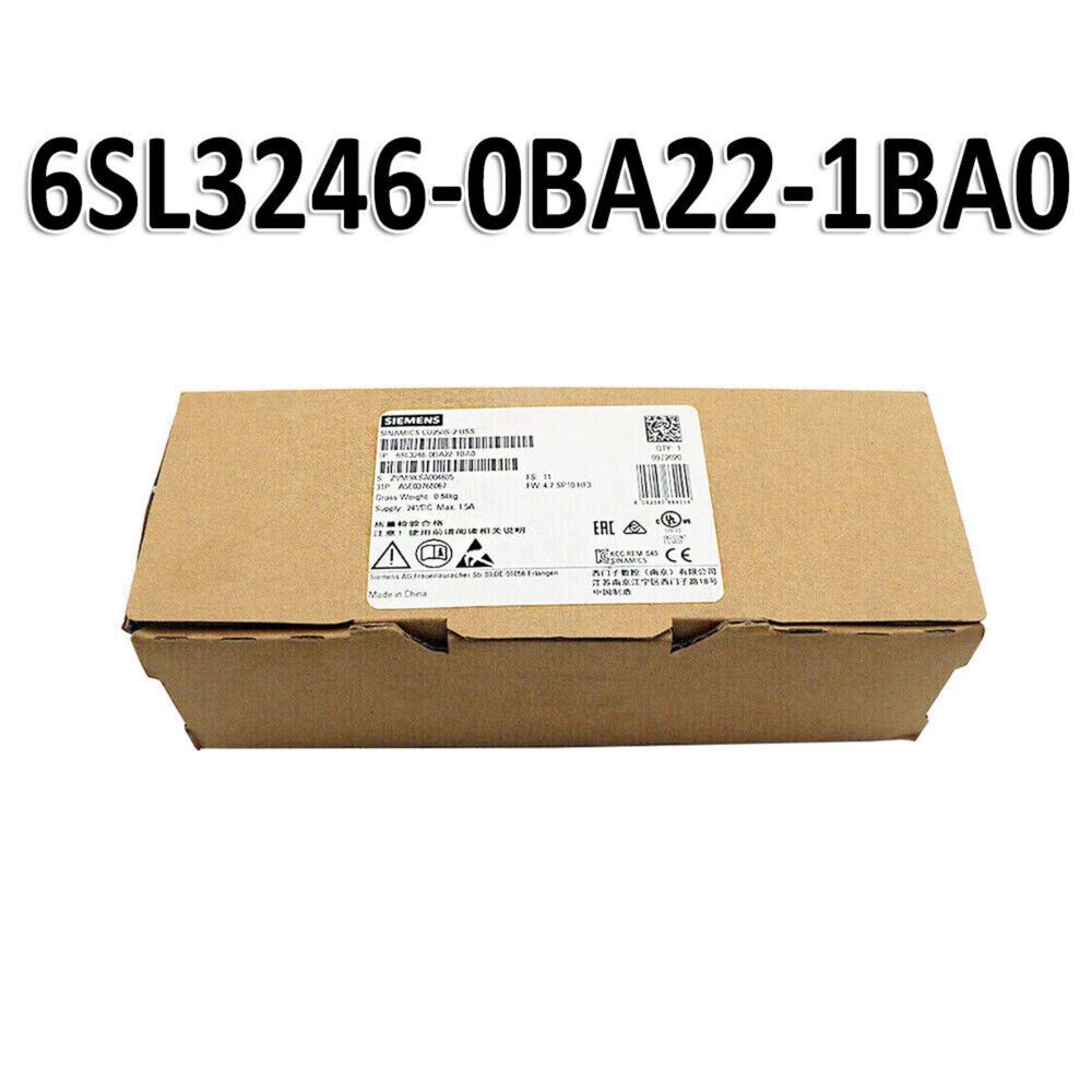 New Siemens 6SL3246-0BA22-1BA0 6SL32460BA221BA0 G120 Control Unit CU250S-2