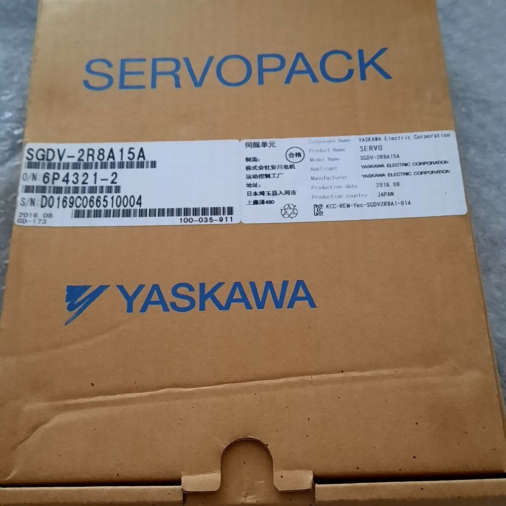 1PC New In Box Yaskawa SGDV-2R8A15A Servo Drives Expedited Shipping