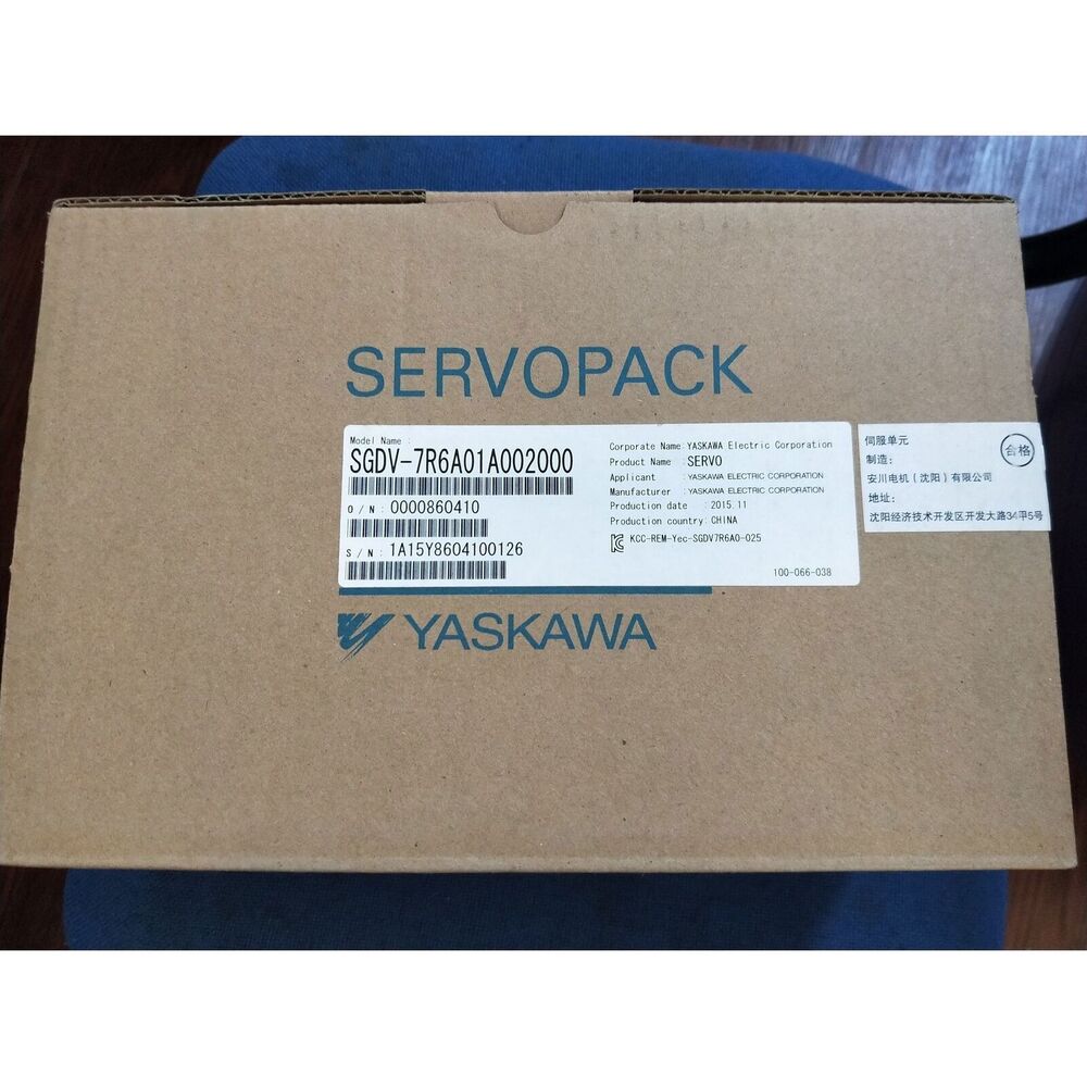 1PC New Yaskawa SGDV-7R6A01A002000 Servo Driver Expedited Shipping