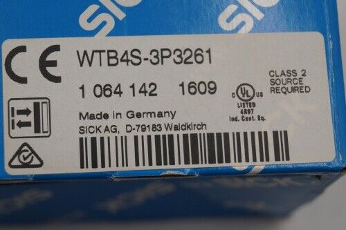 1PC New Sick WTB4S-3P3261 Photoelectric Sensors WTB4S3P3261 DHL / UPS / FedEx