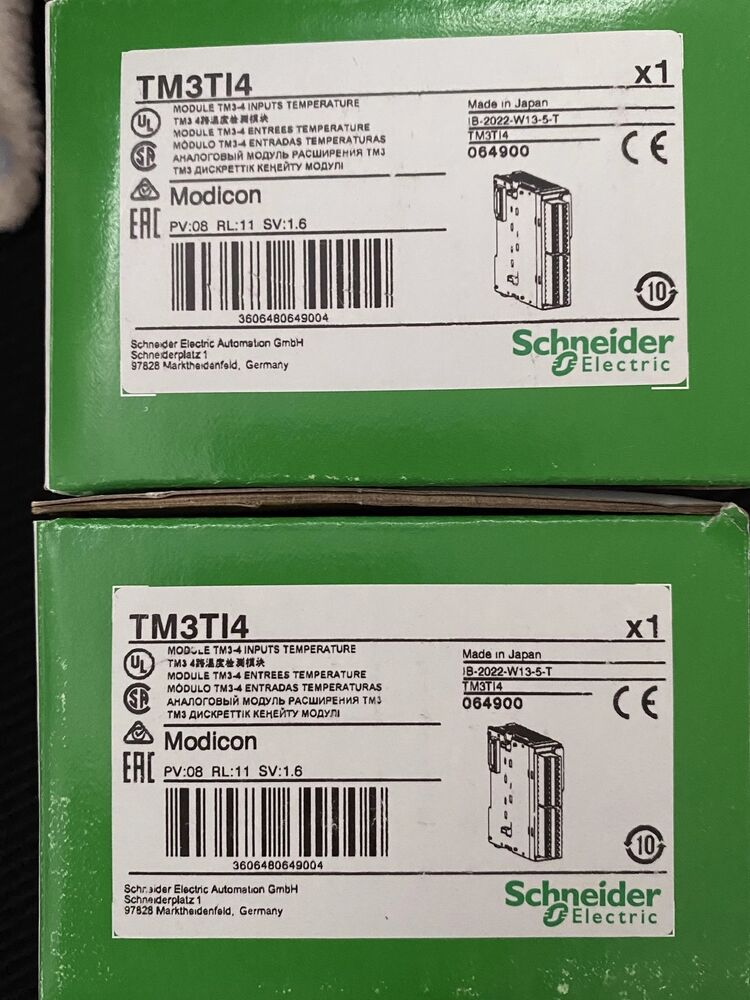 1PC New Schneider TM3TI4 PLC Module Expedited Shipping DHL / UPS / FedEX