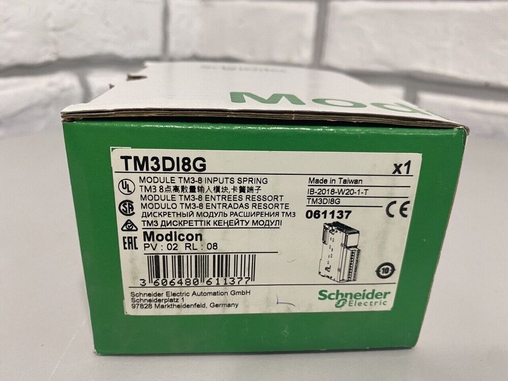 1PC New Schneider TM3DI8G Module Expedited Shipping DHL / UPS / FedEx