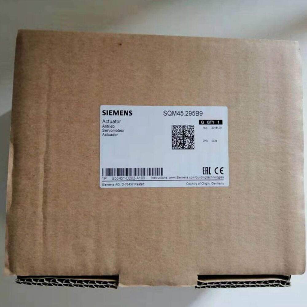 NEW SIEMENS SQM45.295B9 Combustion Actuator DHL / UPS / FedEx