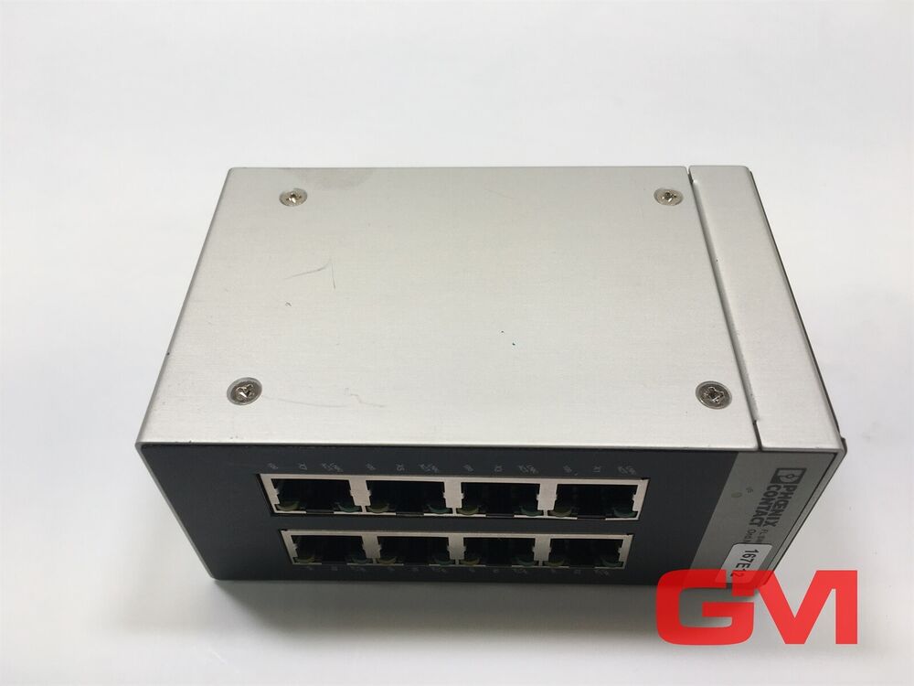 Phoenix Contact Industrial Ethernet Switch 2891002 Fl SWITCH SFNB 8TX Hw: 13 24V