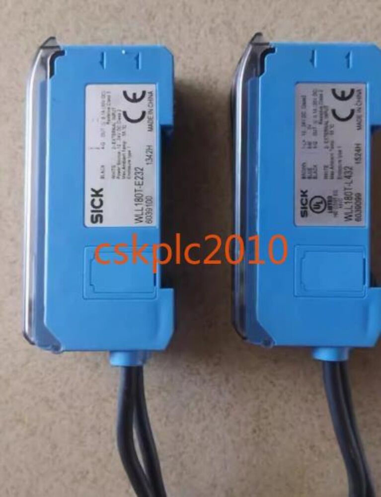 1PCS Original SICK fiber optic sensor WLL180T-P432 WLL180T-P232 in stock