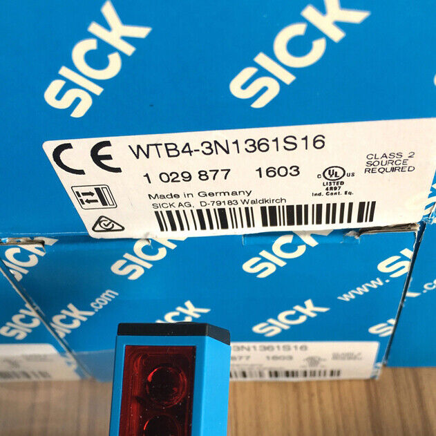 1PC New SICK WTB4-3N1361S16 Photoelectric Sensor WTB43N1361S16 DHL / UPS / FedEx