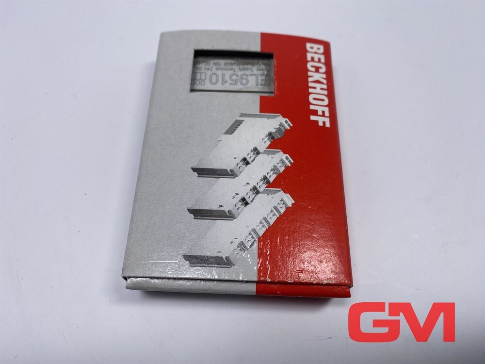 Beckhoff Netzteilklemme EL9510 Power Supply Terminal From: 10 5v Ein : 24VDC