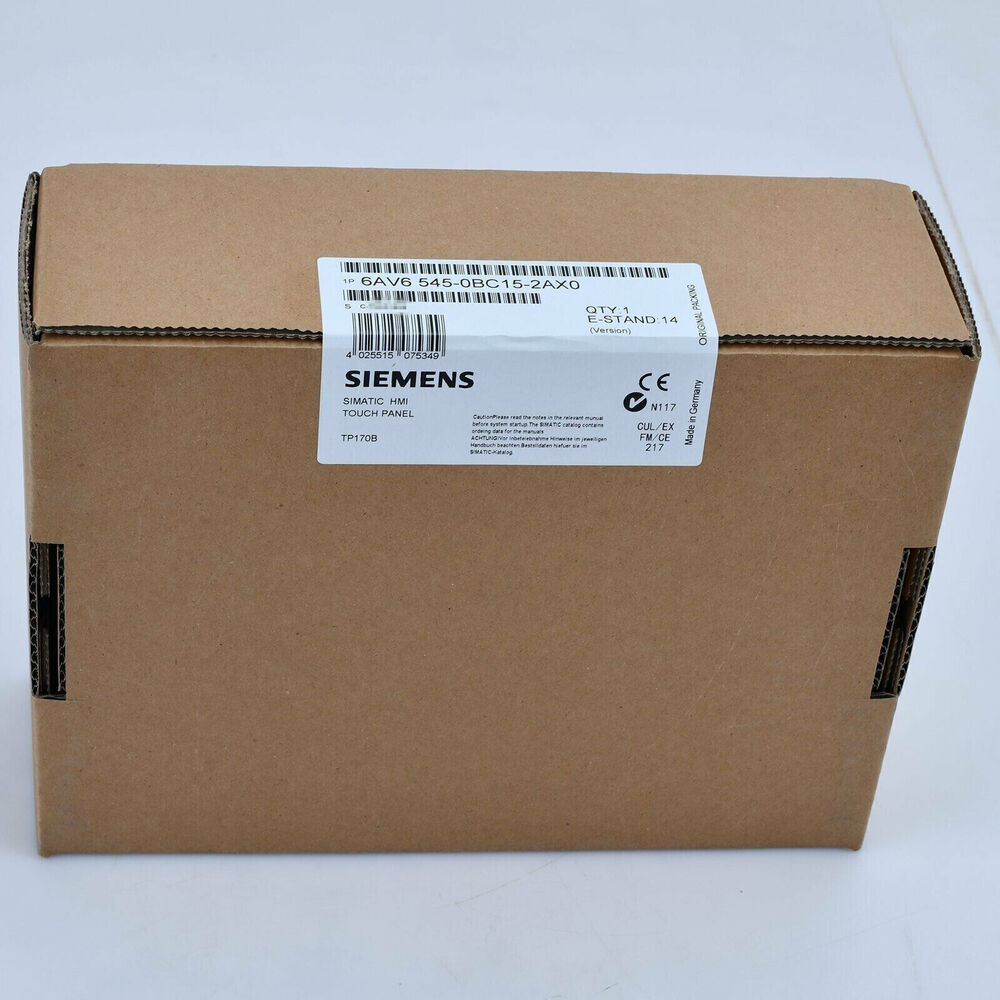 6AV6545-0BC15-2AX0 NEW SIEMENS SIMATIC HMI TP170B 6AV6545-0BC15-2AX0 Touch Panel