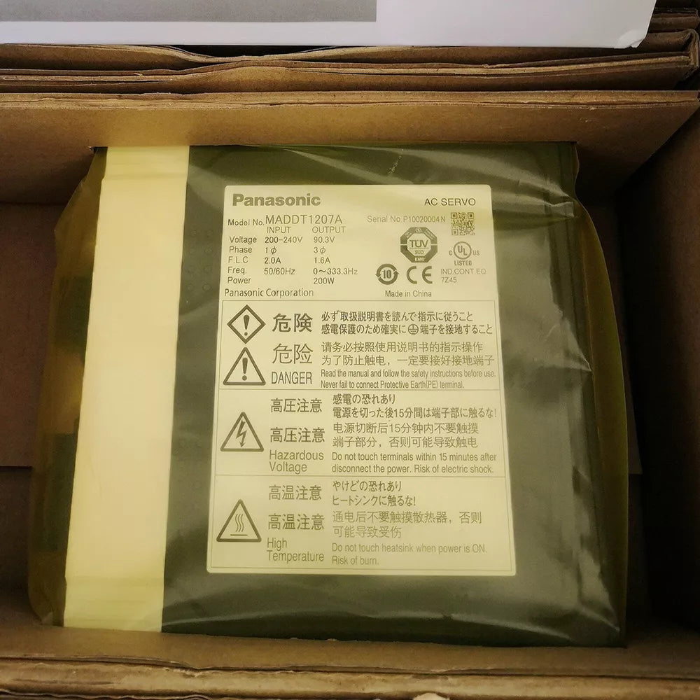 1PC New In Box Panasonic MADDT1207A Servo Drive Expedited Shipping