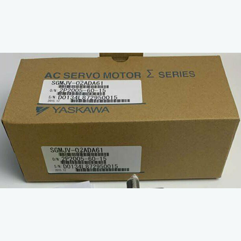 1PC New Yaskawa SGMJV-02ADA61 Servo Motor Expedited Shipping SGMJV02ADA61