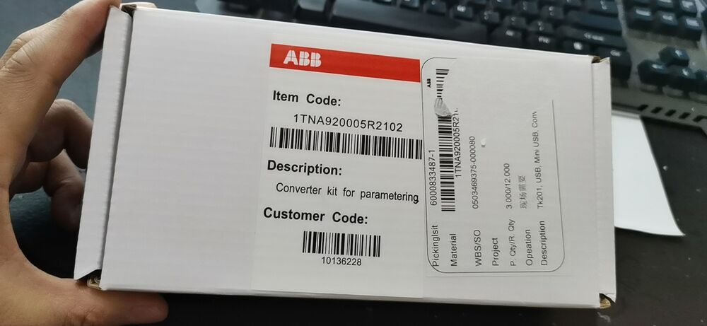 New ABB 1TNA920005R2102 motor control M101/M102 cable TK201 1TNA920005R2102
