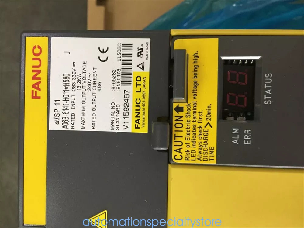 New FANUC A06B-6141-H011#H580 Servo Drive Via  UPS / DHL / Fedex