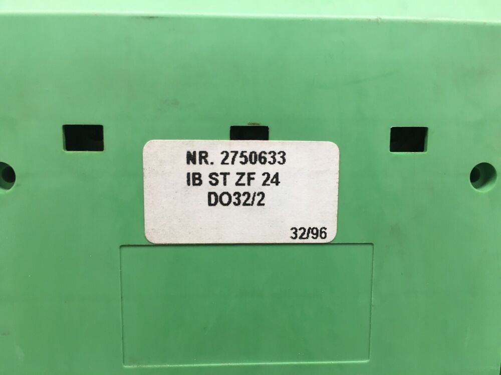 Phoenix Contact Output Module Ib St 24 Do 32/2 2750633 I/O Interbus