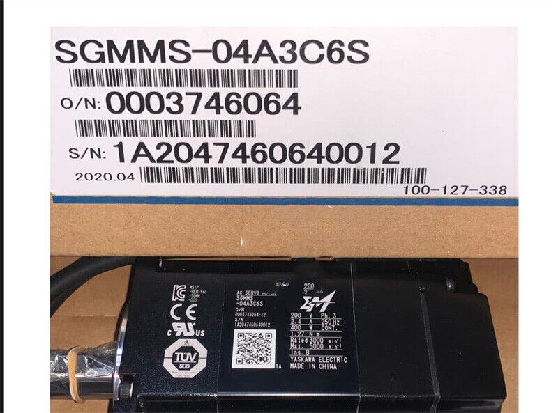 1PC New Yaskawa SGMMS-04A3C6S Servo Motor Expedited Shipping SGMMS04A3C6S