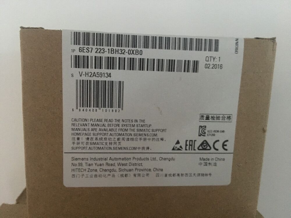 1PC Siemens 6ES7223-1BH32-0XB0 New In Box 6ES72231BH320XB0 Expedited Shipping DHL / UPS / FedEx