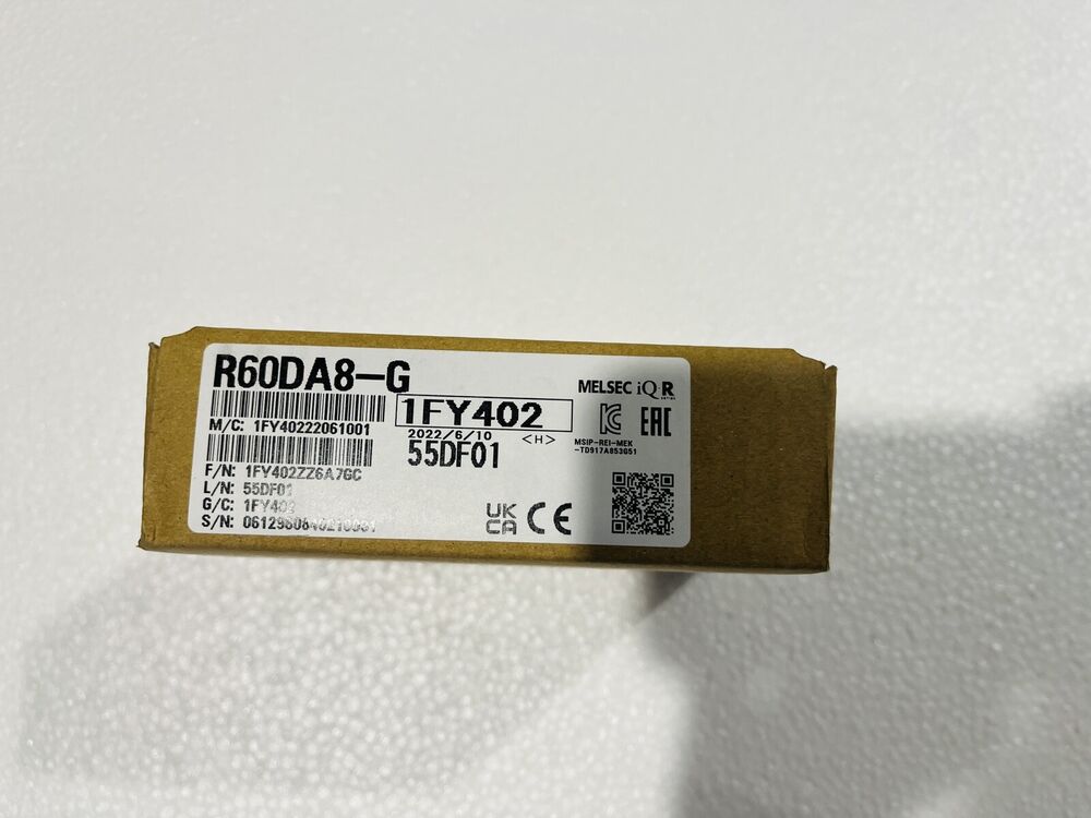 Mitsubishi PLC Unit Module Brand New R60DA8-G In Stock Fast Shipping UPS / DHL / Fedex