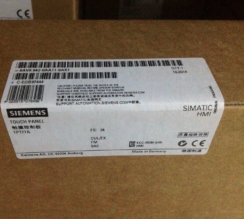 Siemens 6AV6642-0AA11-0AX1 PLC 6AV66420AA110AX11 New In Box Expedited Shipping DHL / UPS / FedEx