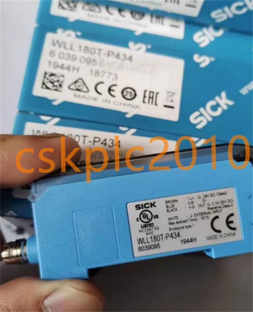 1 PCS NEW IN BOX SICK Optical fiber amplifier Sensors WLL180T-P434 6039095