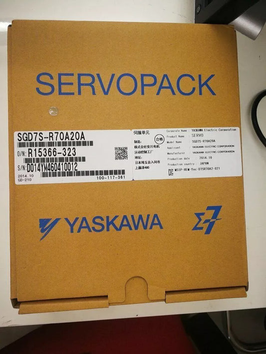 1PC New Yaskawa SGD7S-R70A20A Servo Driver Expedited Shipping SGD7SR70A20A