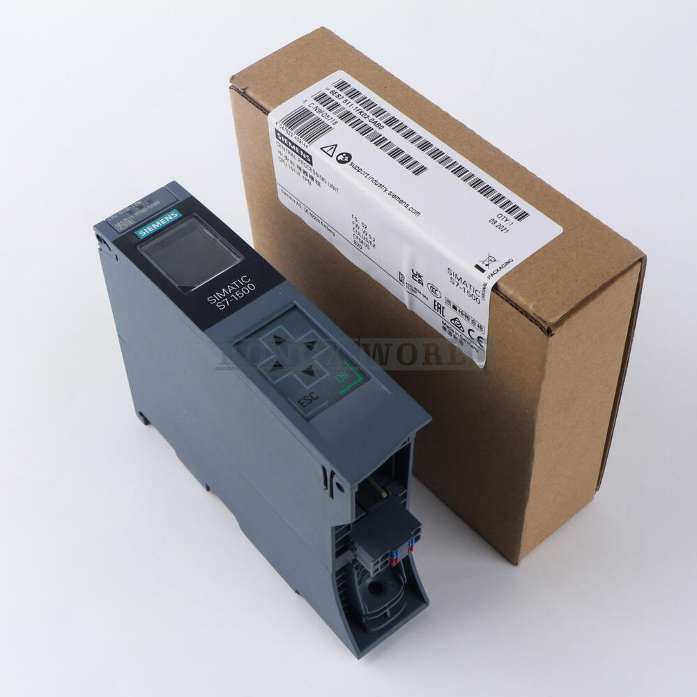 New Siemens S7-1500F, CPU 1511F-1 PN 6ES7511-1FK02-0AB0 6ES7 511-1FK02-0AB0