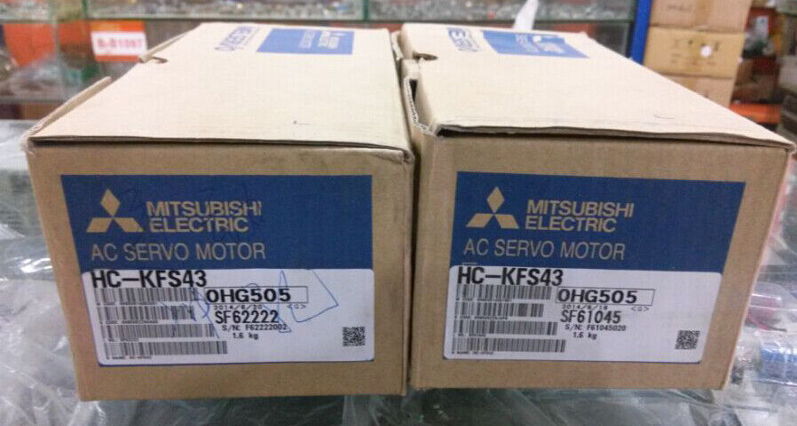 MITSUBISHI AC SERVO MOTOR HC-KFS43 HCKFS43 NEW ORIGINAL FREE EXPEDITED SHIPPING DHL / UPS / FedEx