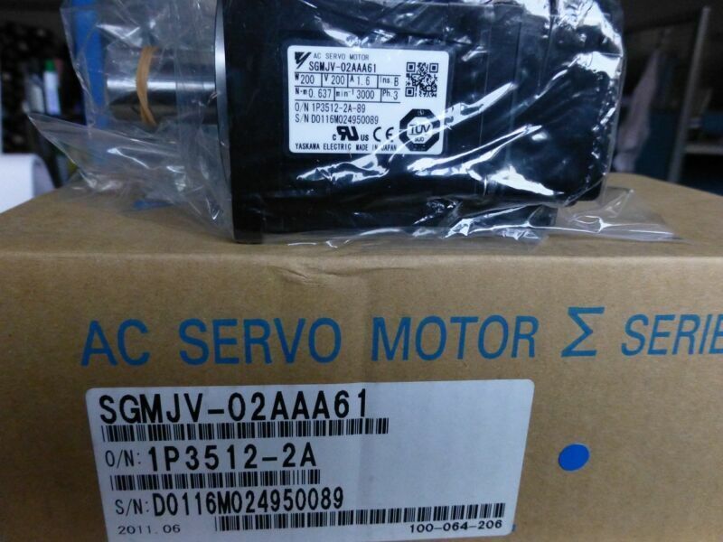 1PC New Yaskawa SGMJV-02AAA61 Servo Motor Expedited Shipping SGMJV02AAA61