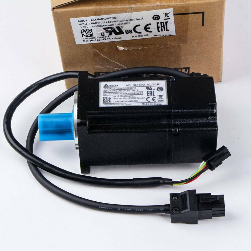 1PC New Delta ECMA-C10602RS Servo Motor ECMAC10602RS Expedited Shipping DHL / UPS / FedEx