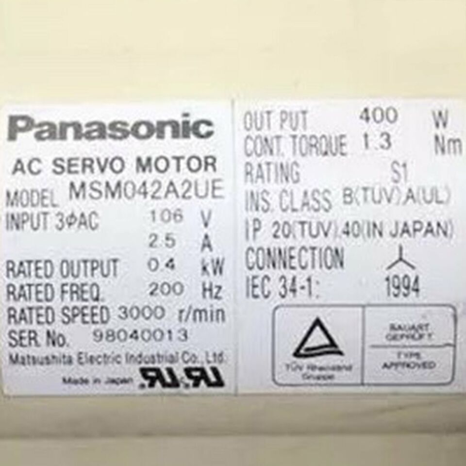 1PC New In Box Panasonic MSM042A2UE Servo Motor Expedited Shipping