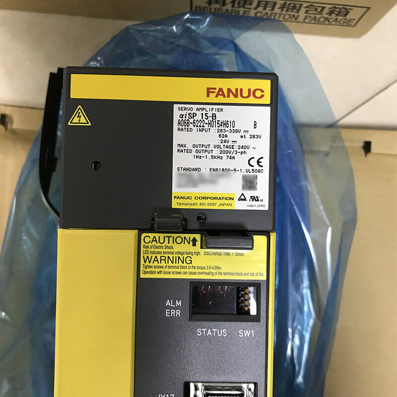 NEW FANUC A06B-6222-H015#H610 SERVO AMPLIFIER A06B6222H015#H610 EXPEDITED SHIP UPS / DHL / Fedex