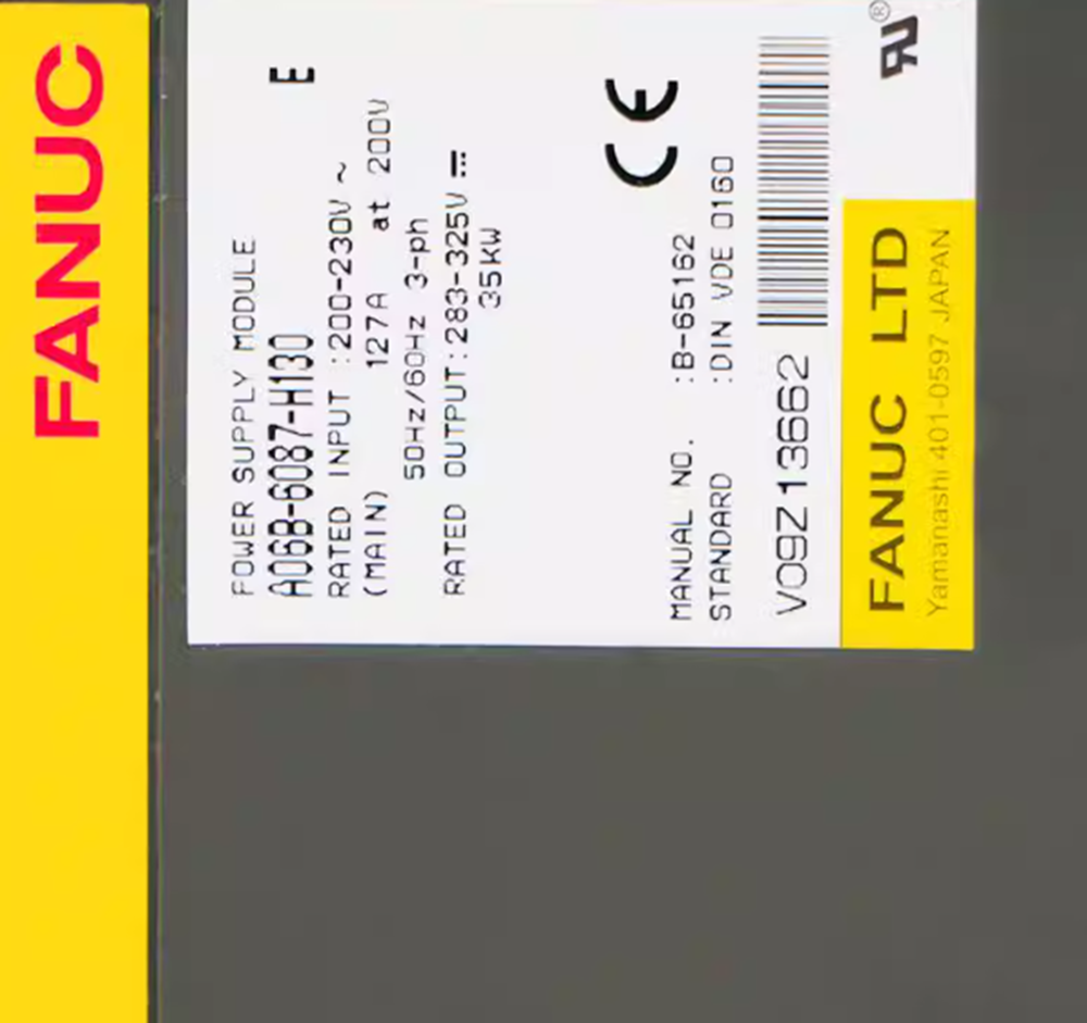 New in Box FANUC A06B-6087-H130 DHL / UPS / FedEx
