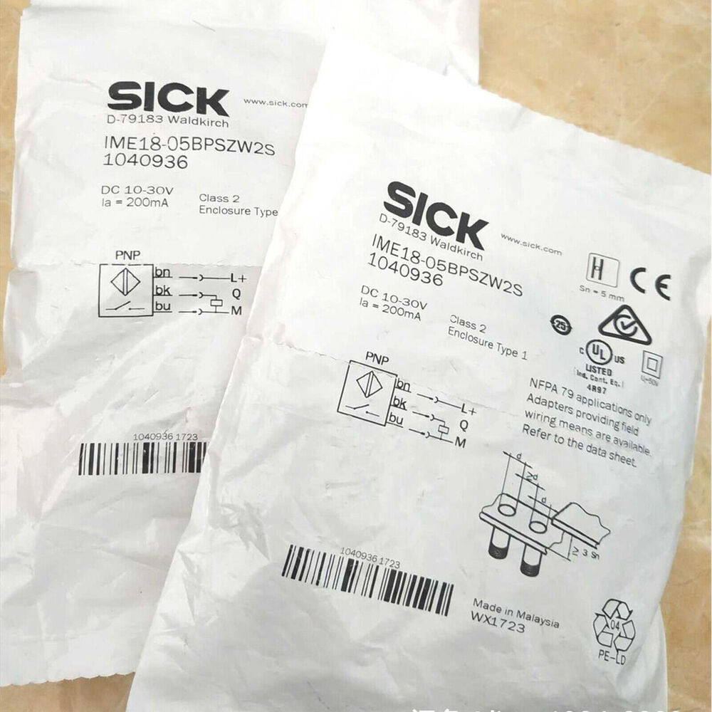 1PC New Sick IME18-05BPSZW2S Proximity Switch IME1805BPSZW2S DHL / UPS / FedEx
