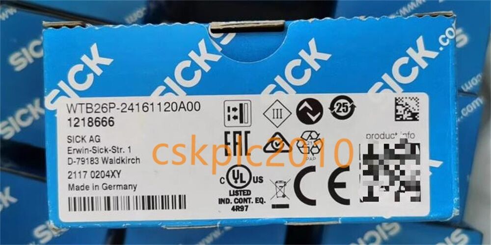 1 PCS NEW IN BOX SICK Photoelectric switch 1218666 WTB26P-24161120A00