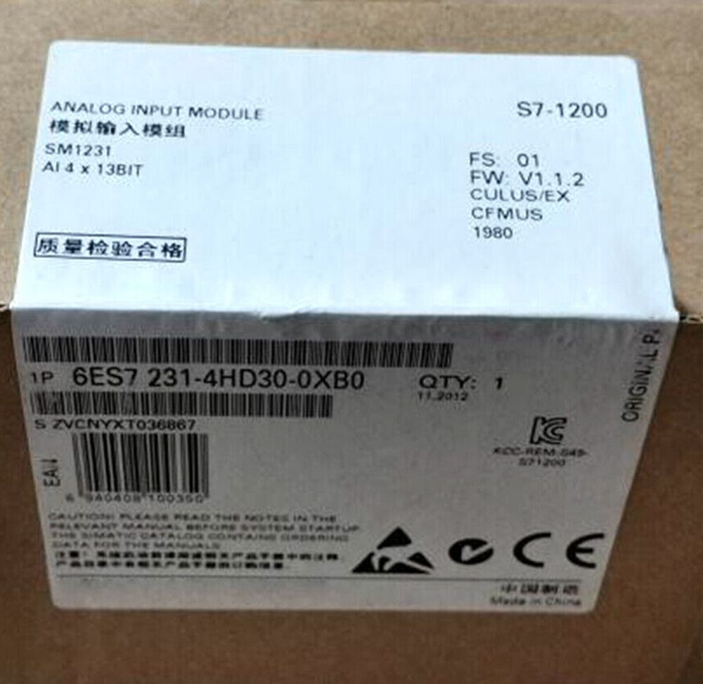 NEW Siemens 6ES7 231-4HD30-0XB0 6ES7231-4HD30-0XB0 Module DHL / UPS / FedEx
