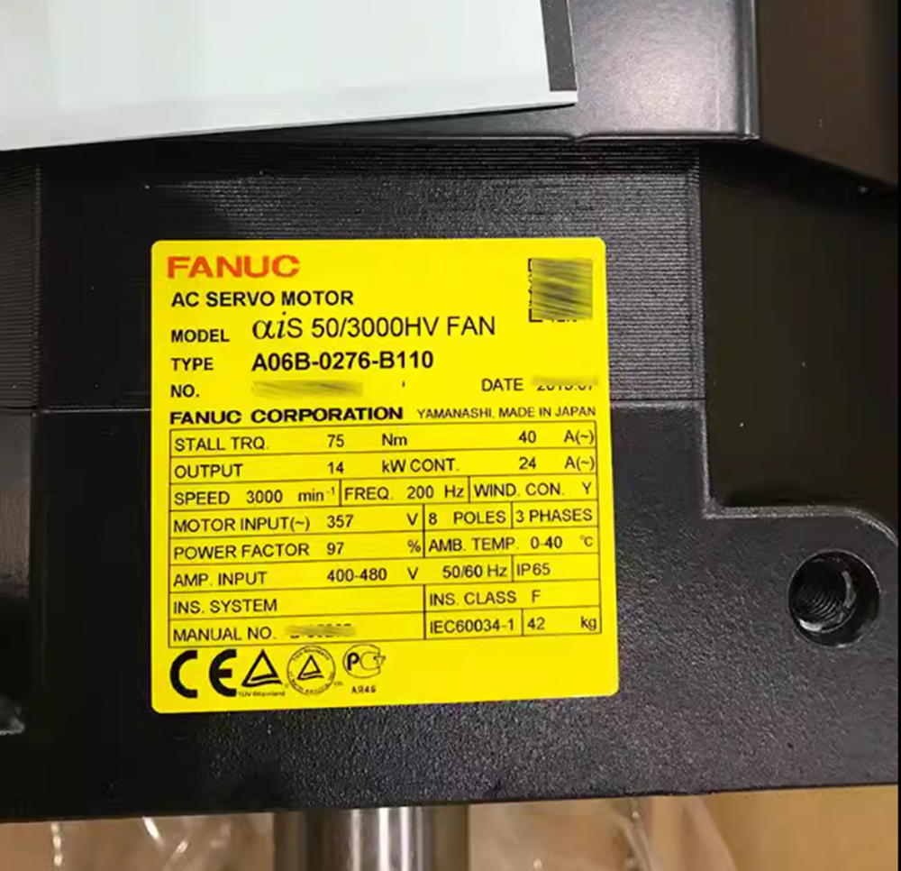 New in Box FANUC A06B-0276-B110 UPS / DHL / Fedex